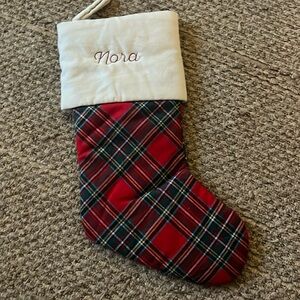 Nora Plaid Stocking